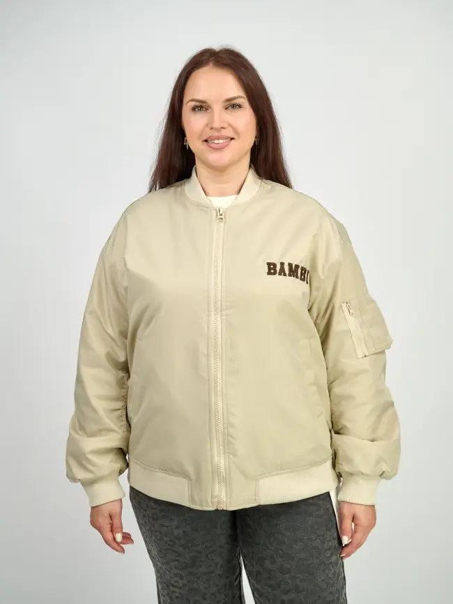 Бомбер утепленный 2958 Размер 50-58 фото 16