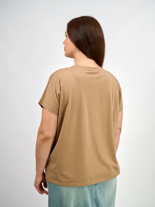 Футболка база ЭттоПлюс Хлопок 0019-1 Размер 50-58 фото 110