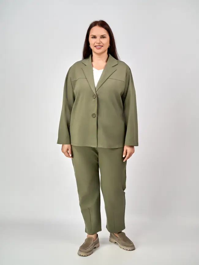 Брюки 33494 ЭттоПлюс размеры 52- 58 фото 69