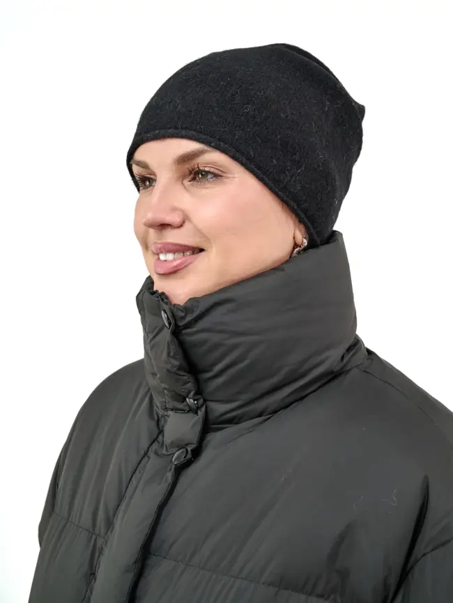 Пуховое пальто 9066 Размер 54-58 фото 7