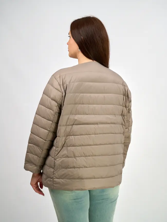 Легкая пуховая куртка 8802 фото 5