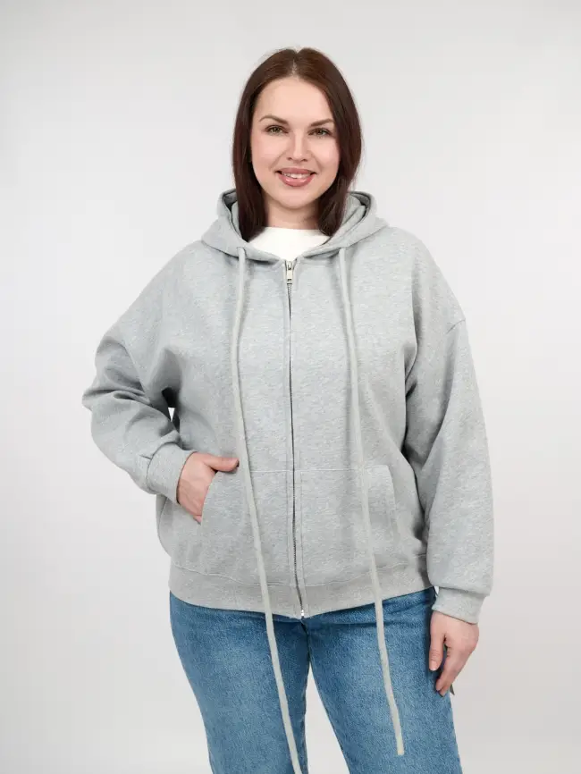 Худи зип оверсайз 505 Размер 50-58 фото 115