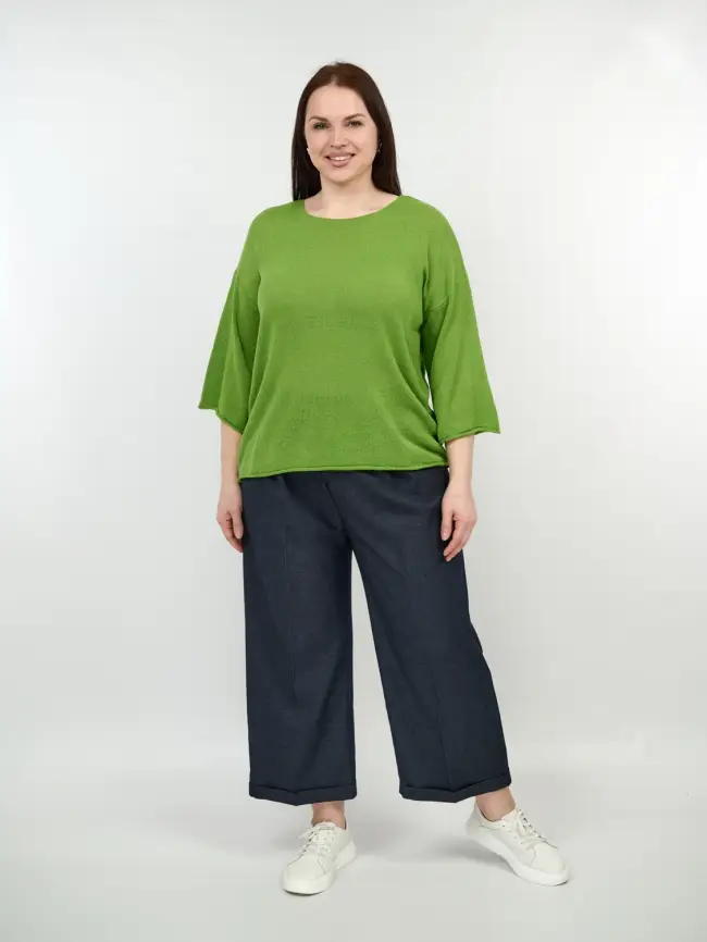 Джемпер облегченный ЭттоПлюс 25107-1 Размер 50-58 фото 3