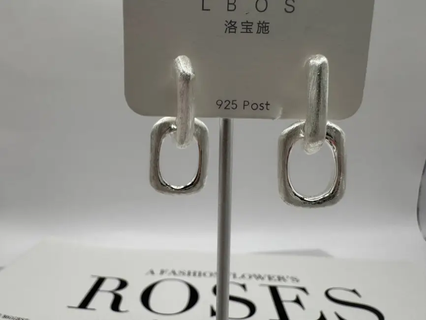 Серьги-трансформеры Сатин 1336470 фото 2