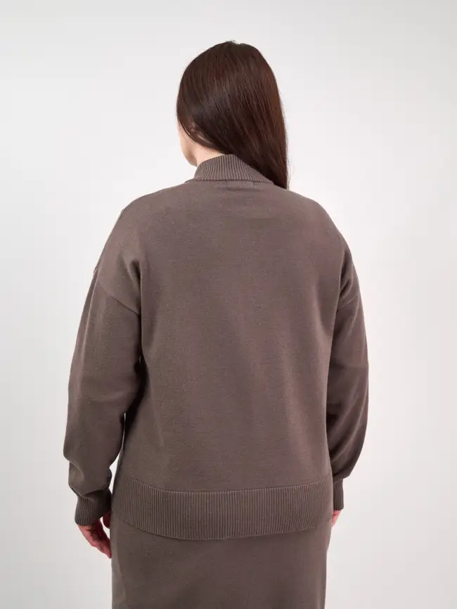 Кофта на молнии 25411 ЭттоПлюс Размер 50-58 фото 61