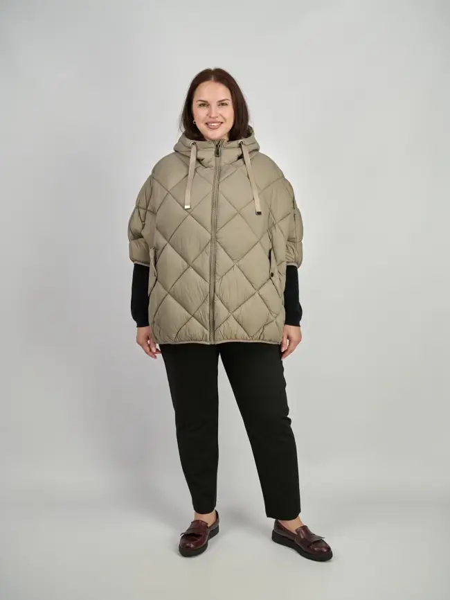 Пончо Италия 2335 Размер 48-58 фото 29