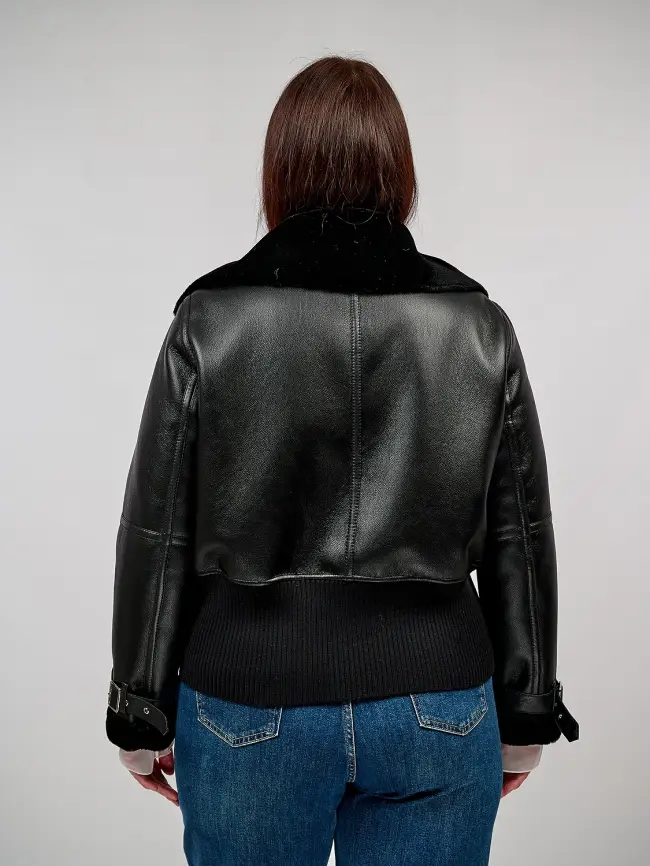 Дубленка 18702 Размер 48-52 фото 5