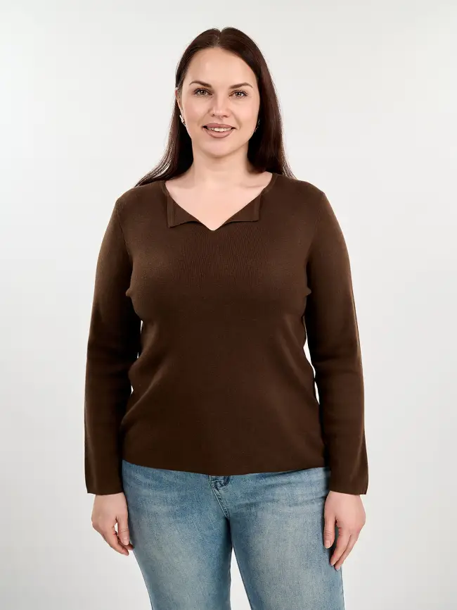 Джемпер 23221 Размер 50- 58 фото 1