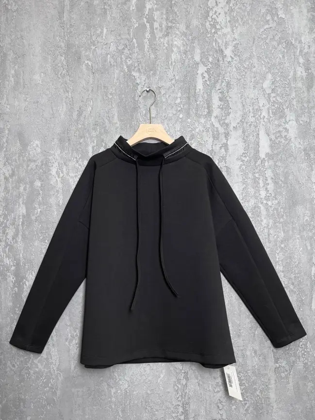 Свитшот 024 Размер 48-52(черный) фото 1