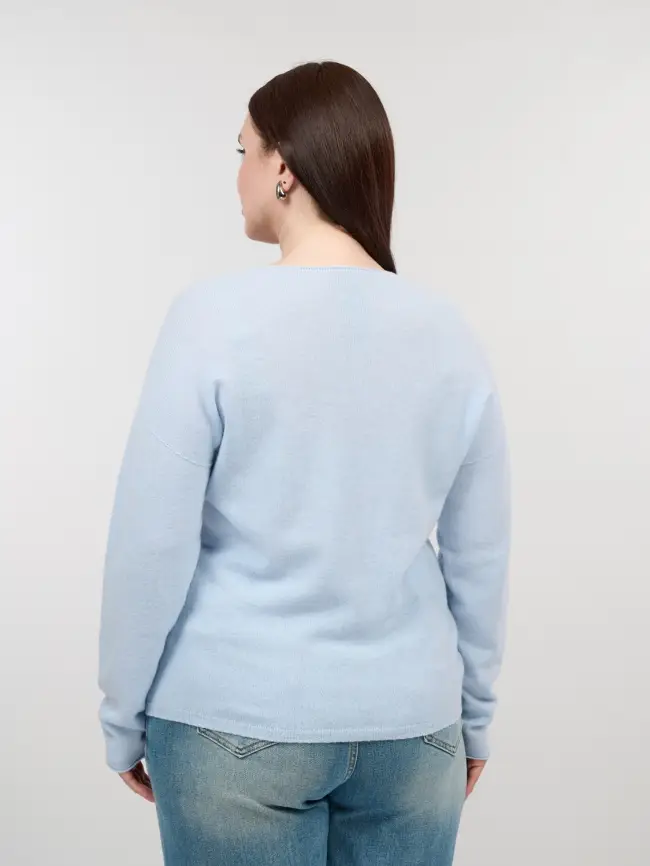 Джемпер шерсть,кашемир 25678 Размер 48-56 фото 33