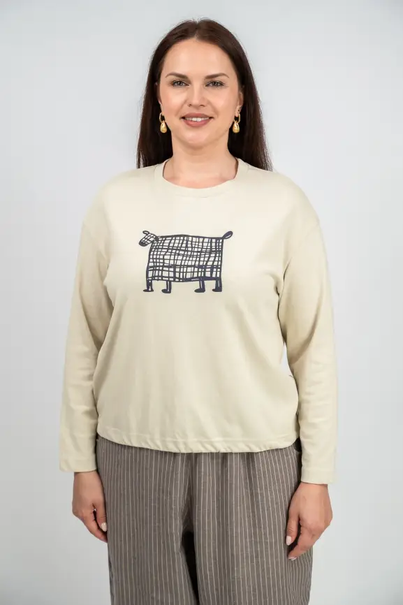 Лонгслив Барашек 95102 фото 1