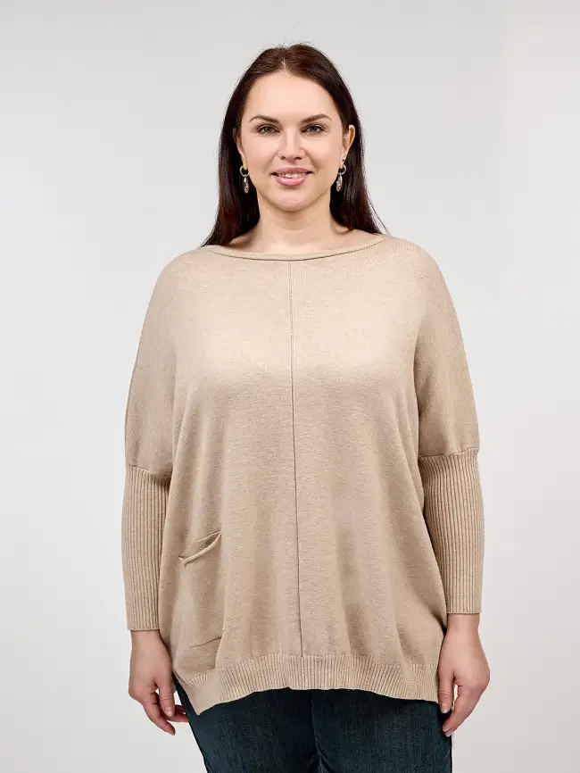 Джемпер 1444 Италия Размер 50-58 фото 56