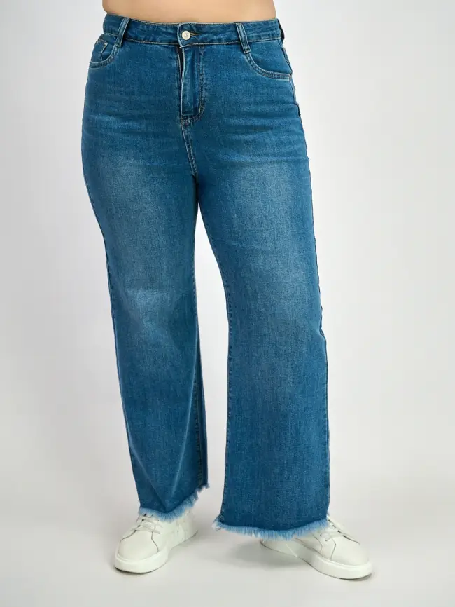 Джинсы палаццо 888 Размеры 50-58 фото 20