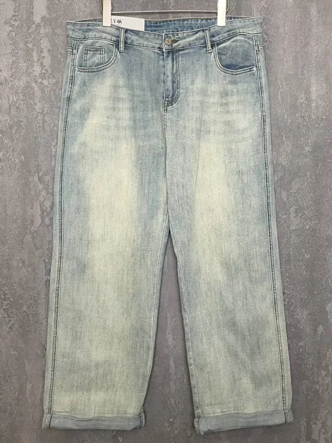 Джинсы с отворотом 36581 фото 12