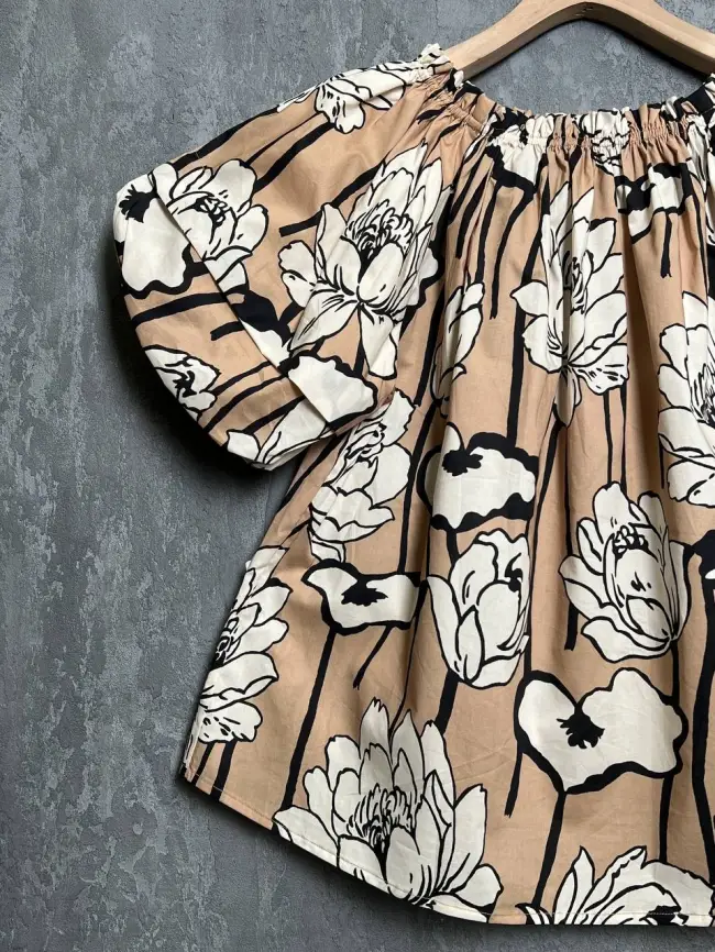 Блуза 26130 размер 46-50 фото 3