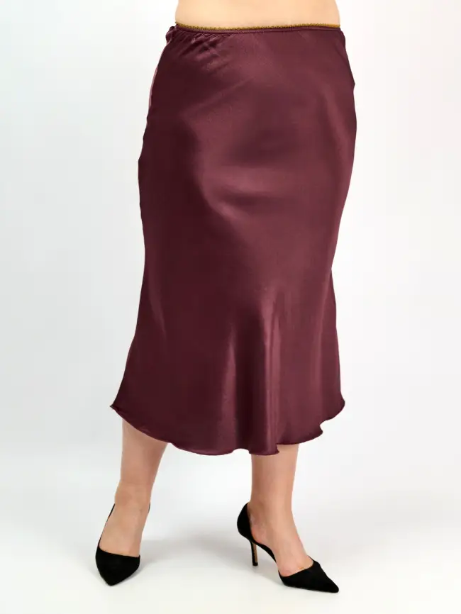 Юбка атлас 9298-1 Размер 48-56 фото 108