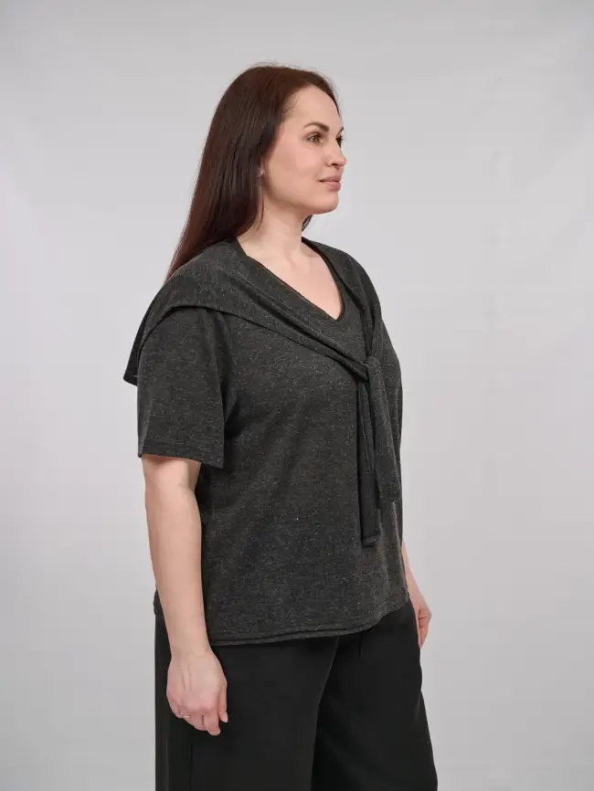 Футболка с накидкой 1080 Размер 52-58 фото 3