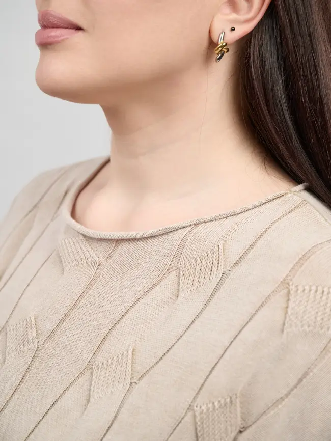 Джемпер Италия с круглым горлом 3388 Размер 50-58 фото 55