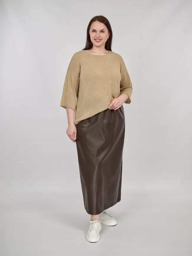 Джемпер облегченный ЭттоПлюс 25107-1 Размер 50-58. фото 89