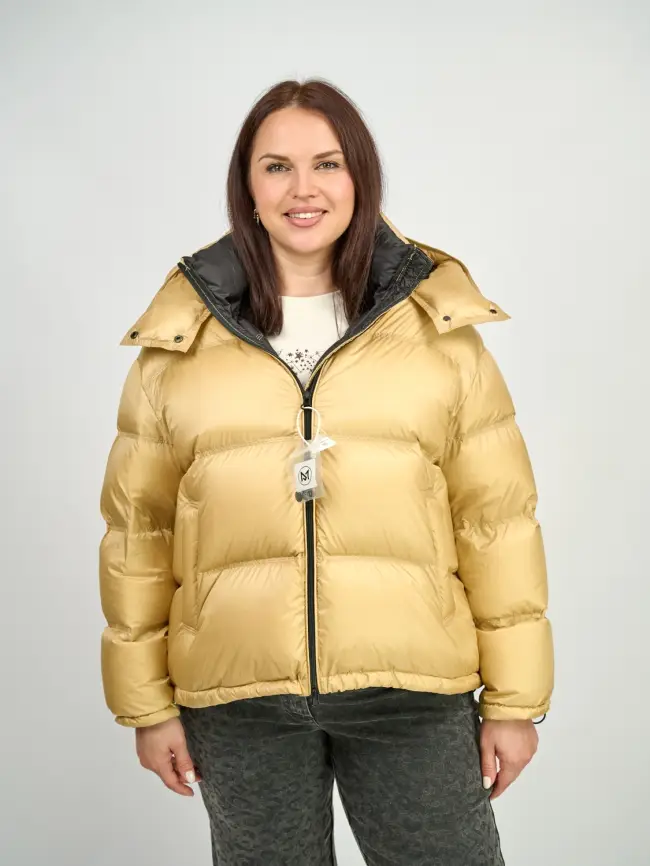 Пуховик зимний короткий 9903 Размер 50-58 фото 6