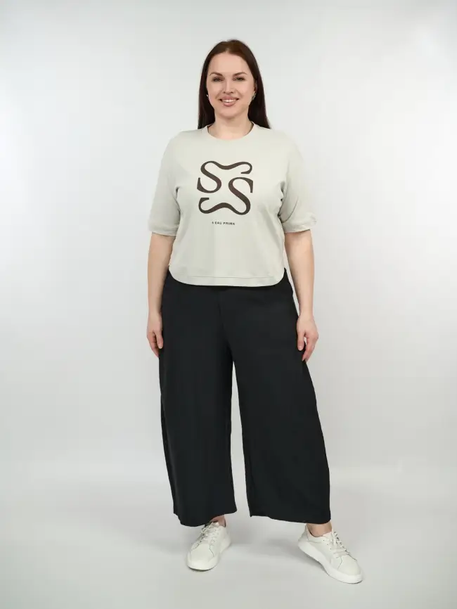 Футболка с принтом 95148 Размер 50-54 фото 40