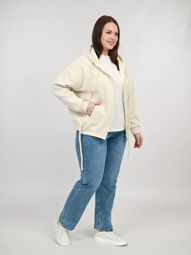 Худи зип оверсайз 505 Размер 50-58 фото 89