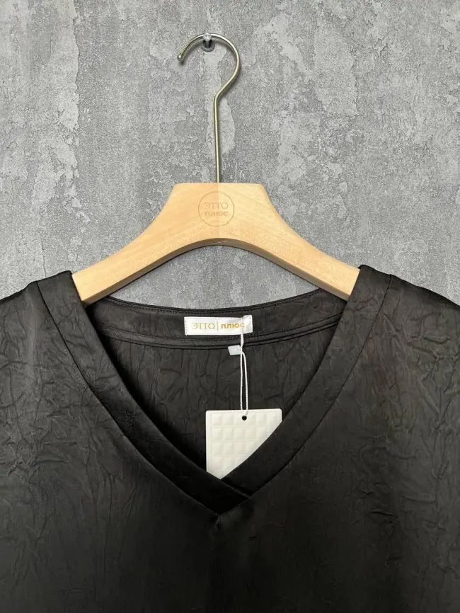 Блуза с v-вырезом ЭттоПлюс 1003 Размеры 50-58 фото 28