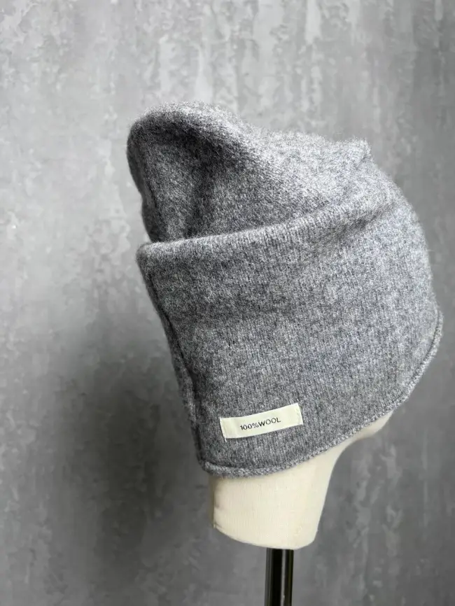 Шапка 100% шерсть 00025 фото 8