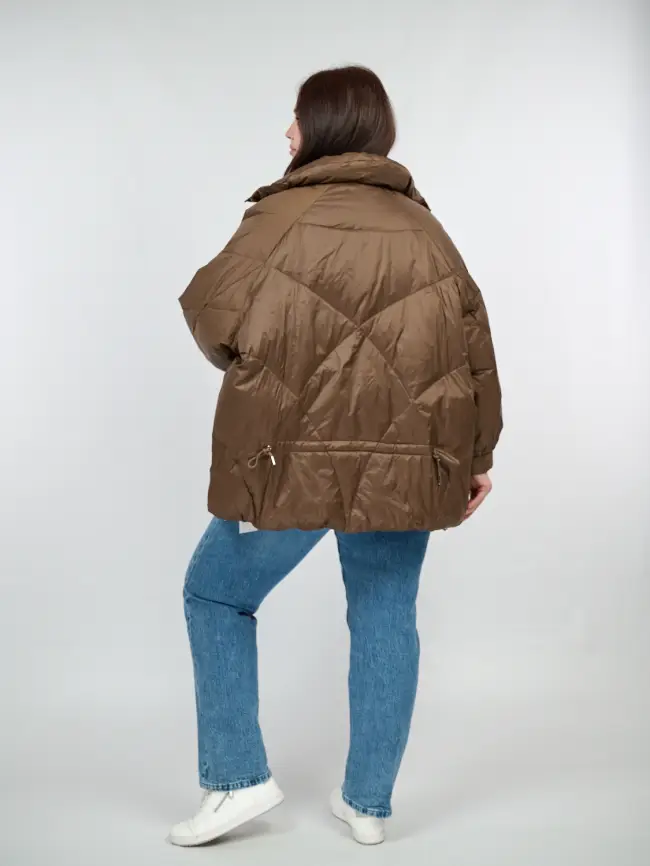 Куртка пух 1401 Размер 50-56 фото 7