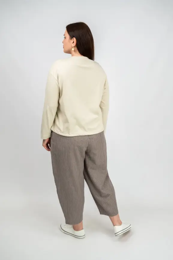 Брючный костюм льняной ЭттоПлюс 23125 фото 15