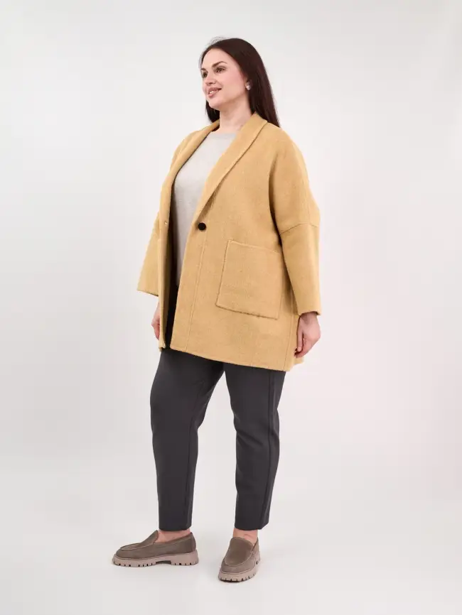 Пальто 809 Размер 54-58 фото 11