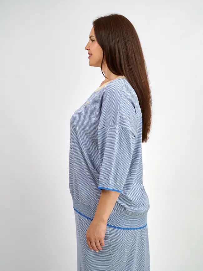 Костюм двойка ЭттоПлюс 25418 Размеры 52-58 фото 21