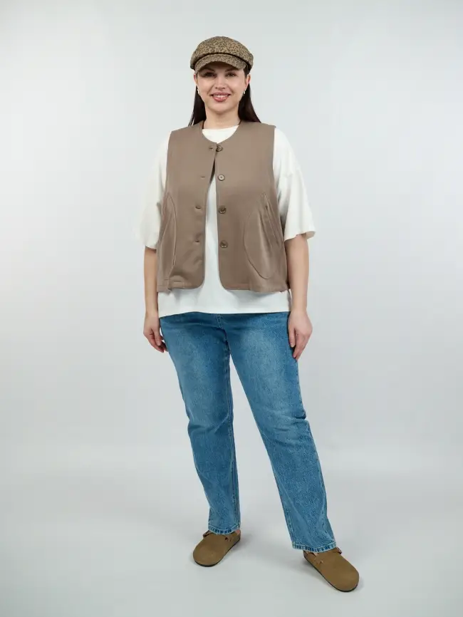 Джинсы 25266 ЭттоПлюс Размер 50-56 фото 47