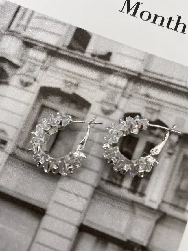 Серьги Льдинки Б0072 фото 2