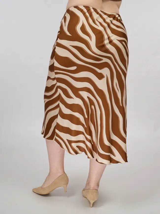 Юбка атлас (зебра) в цветах 52-54. фото 8