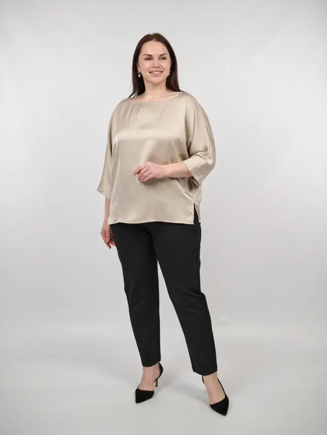 Блуза ЭттоПлюс 1005 Размер 50-58 фото 34