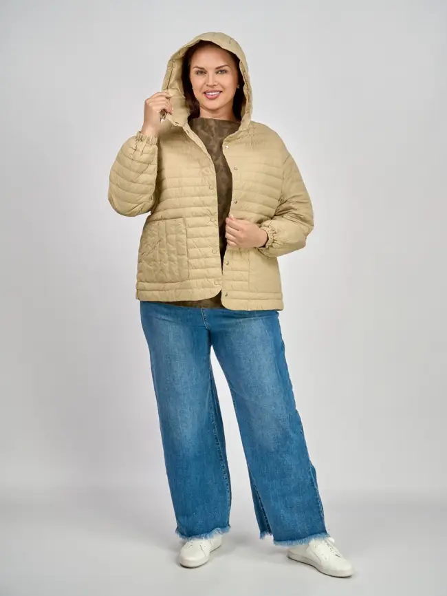 Куртка пух легкая 2  8227 фото 1