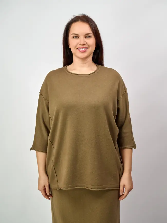 Джемпер ЭттоПлюс 1002 Размер 50-58 фото 80