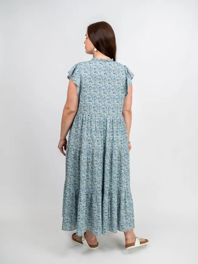 Платье ЭттоПлюс 34186 размер 54- 58 фото 5