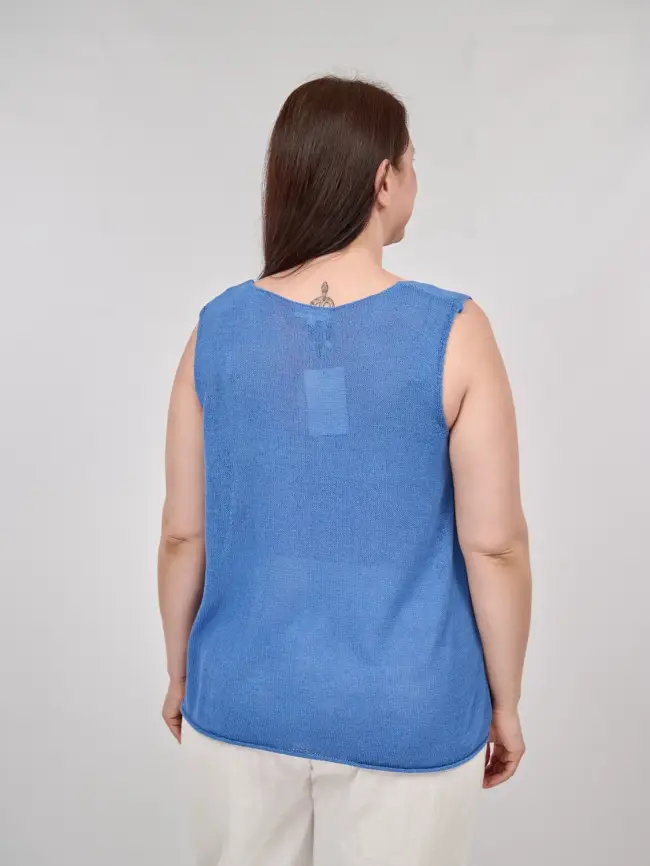 Топ трикотажный облегченный ЭттоПлюс 25108 Размер 50-60 фото 72