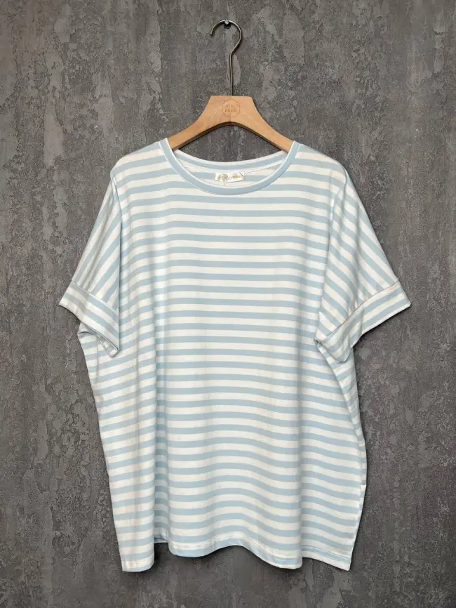 Футболка в полоску ЭттоПлюс 010-1 фото 8