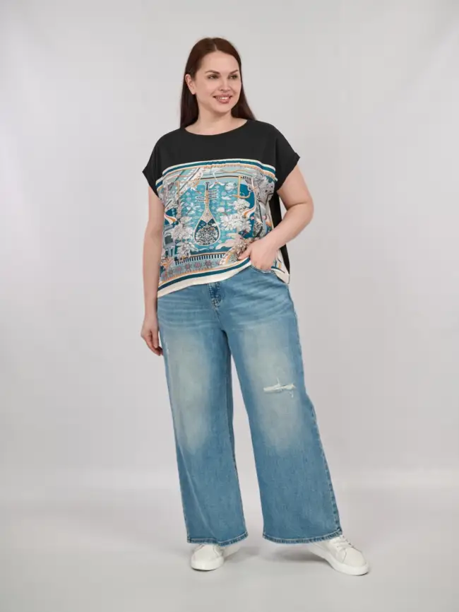 Джинсы 9612 Размеры 52-58 фото 15