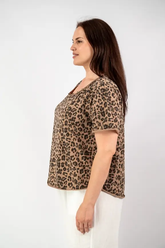 Футболка база ЭттоПлюс 005-1 размеры 50- 56 фото 5