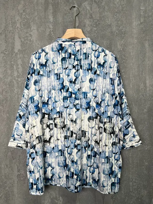 Блуза ЭттоПлюс 34183 Размер 50-58 фото 12