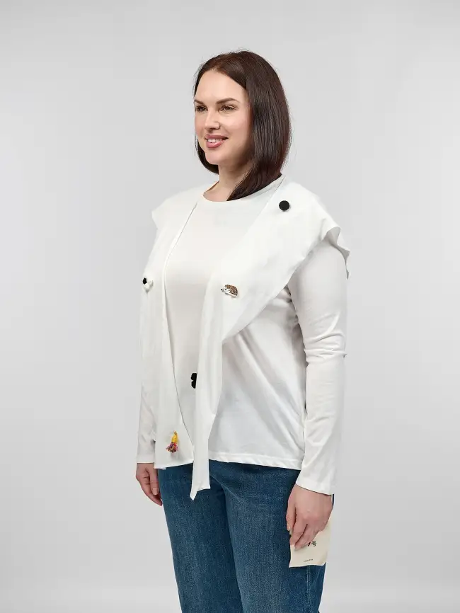 Лонгслив 0196 Размеры 46-56 фото 24