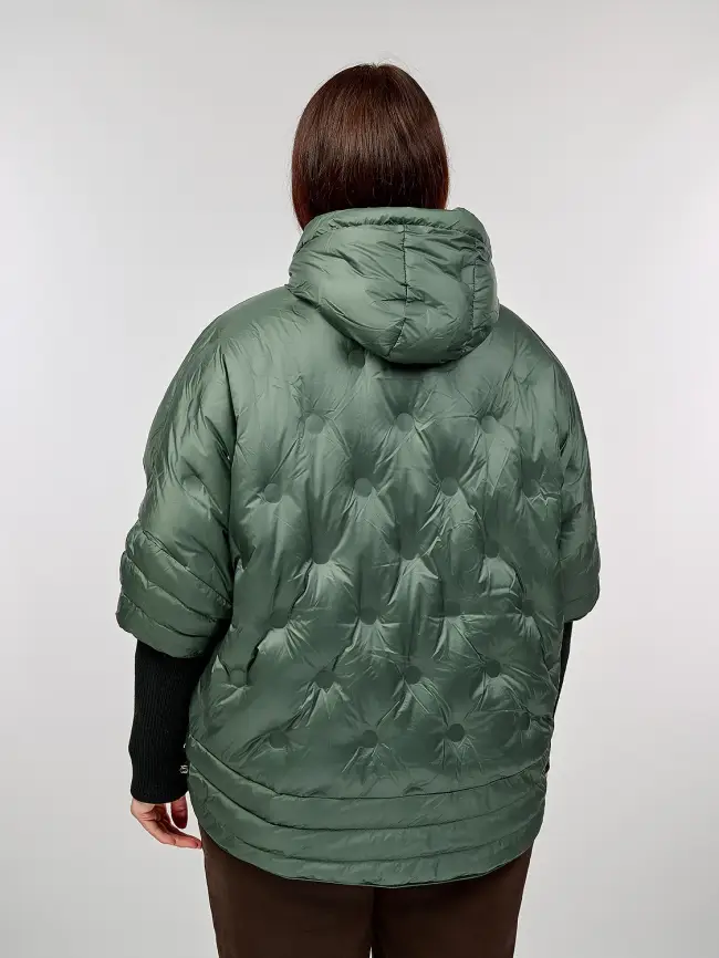 Куртка с трикотажным рукавом 6560 фото 5