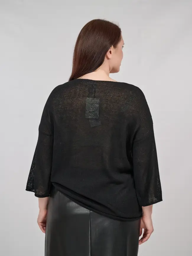 Джемпер облегченный ЭттоПлюс 25107-1 Размер 50-58. фото 188