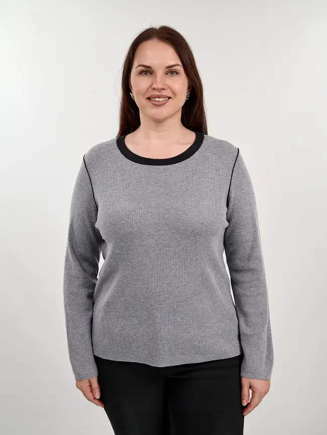 Джемпер 23172 Размер 50- 58 фото 2