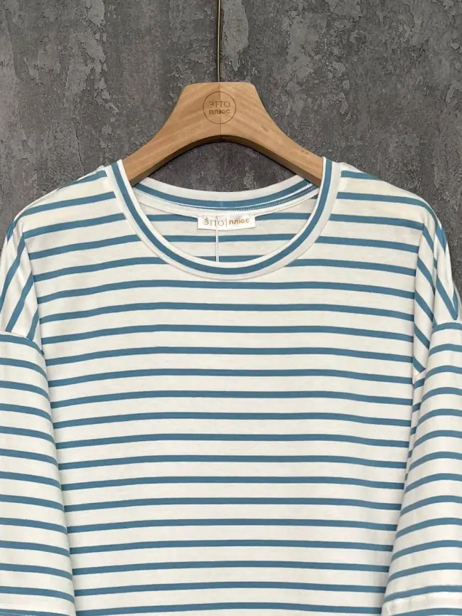 Футболка в полоску ЭттоПлюс 034 Размер 50-58 фото 33