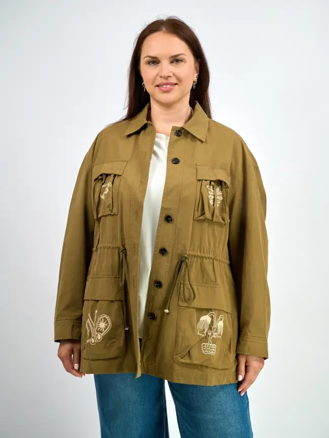 Куртка ветровка 9101 Размер 52-58 фото 1